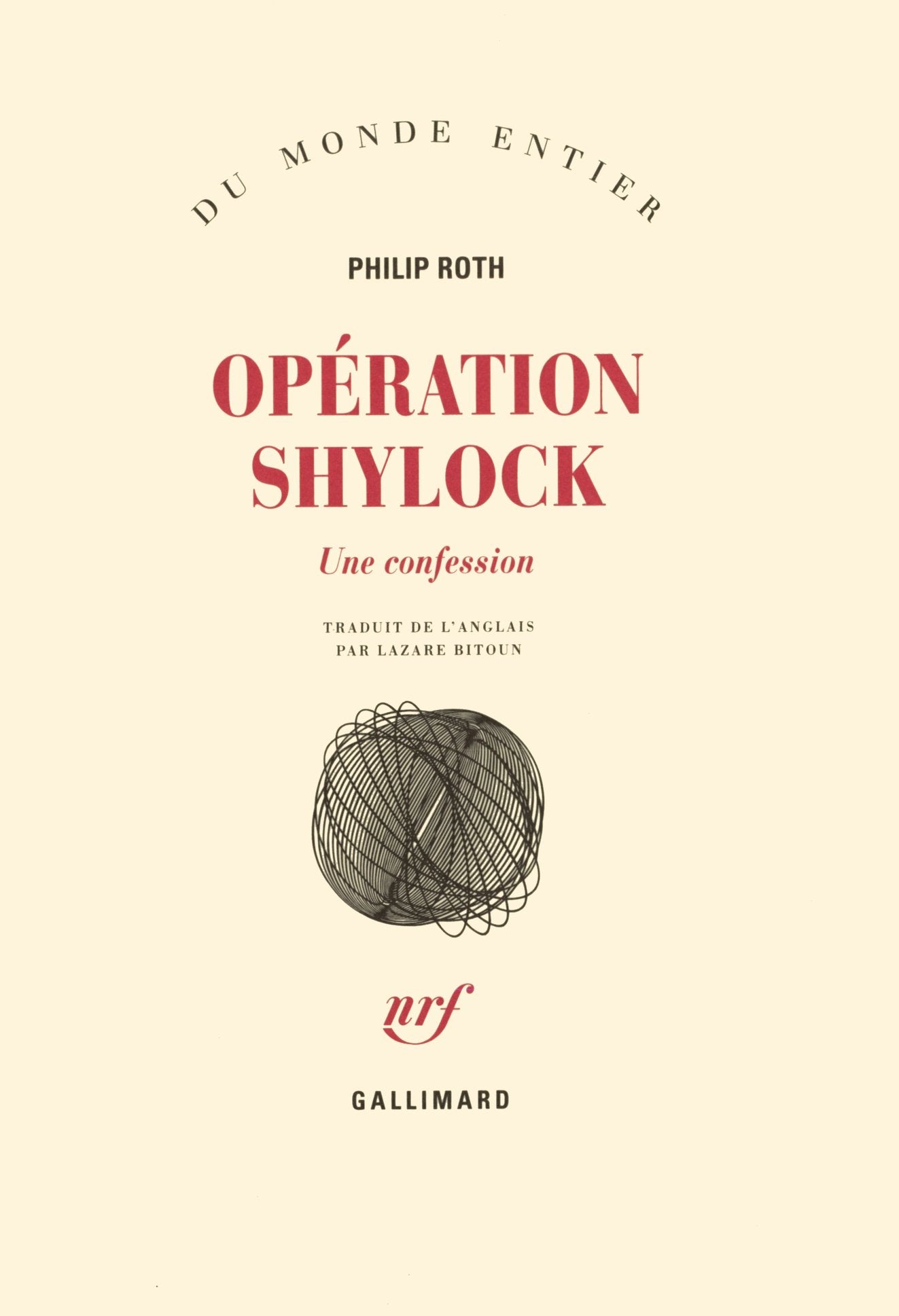 Les livres de Roth : Opération Shylock: Une confession 9782070733033