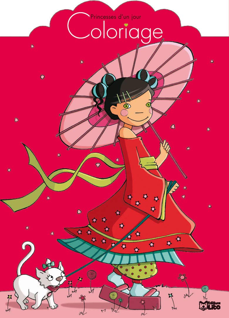 Coloriage princesse d'un jour 9782244127095