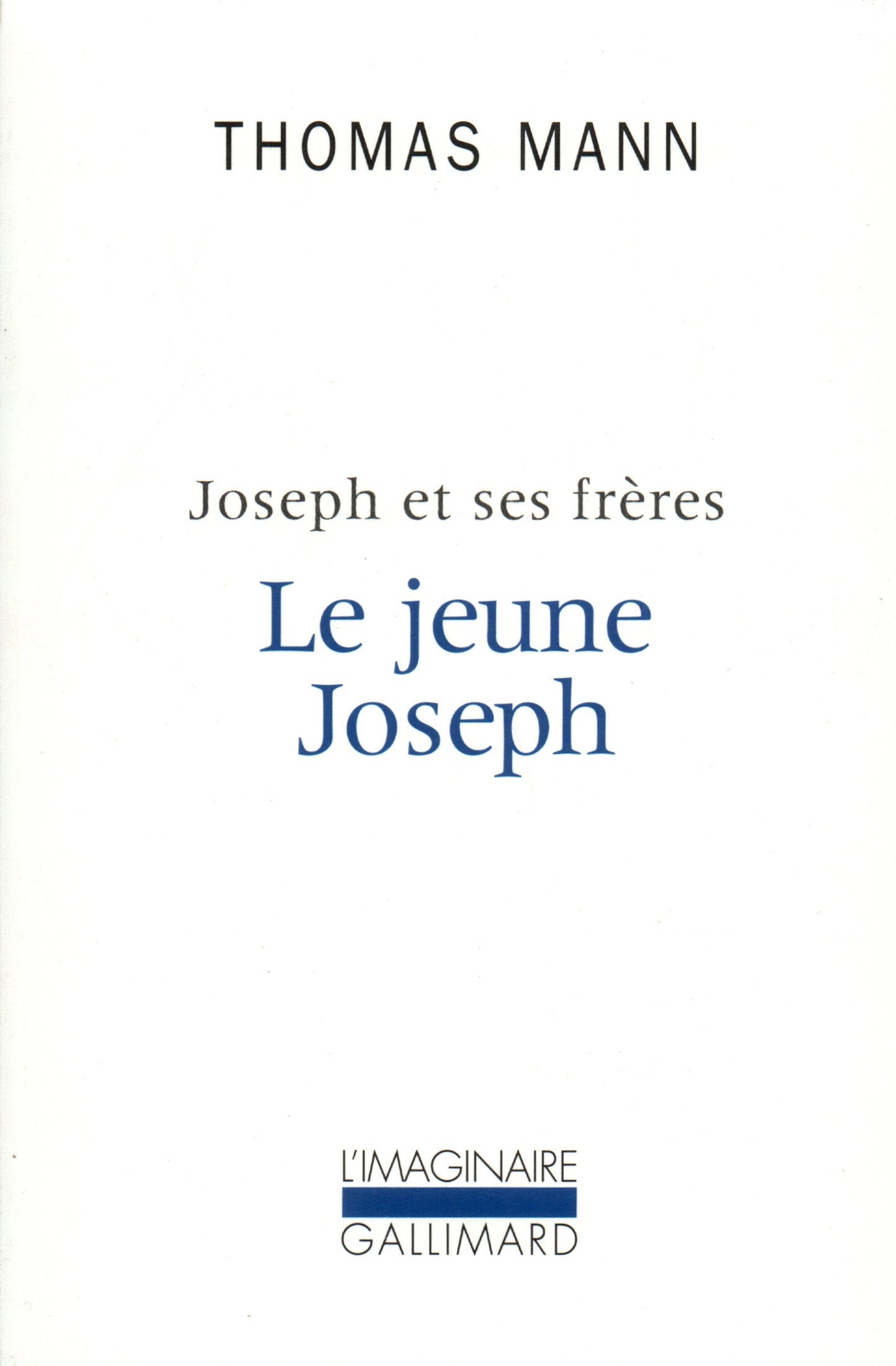 Joseph et ses frères, II : Le jeune Joseph 9782070230136