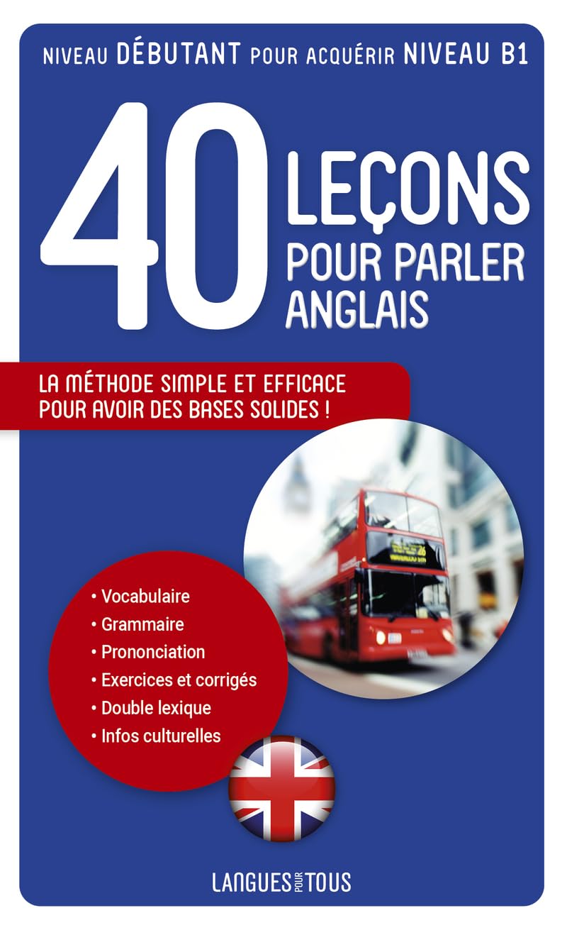 40 leçons pour parler anglais 9782266189057