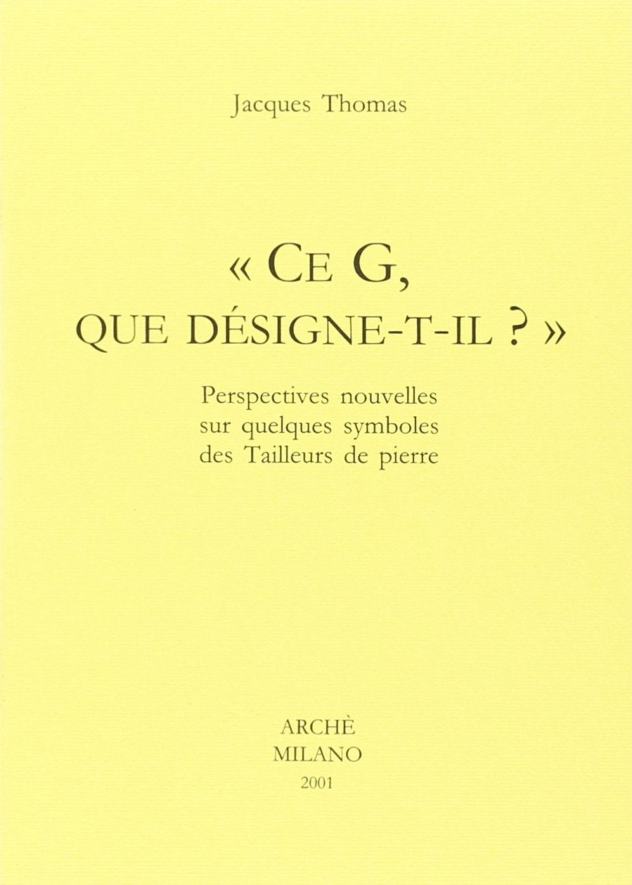 Ce G., que désigne-t-il ? 9788872522219