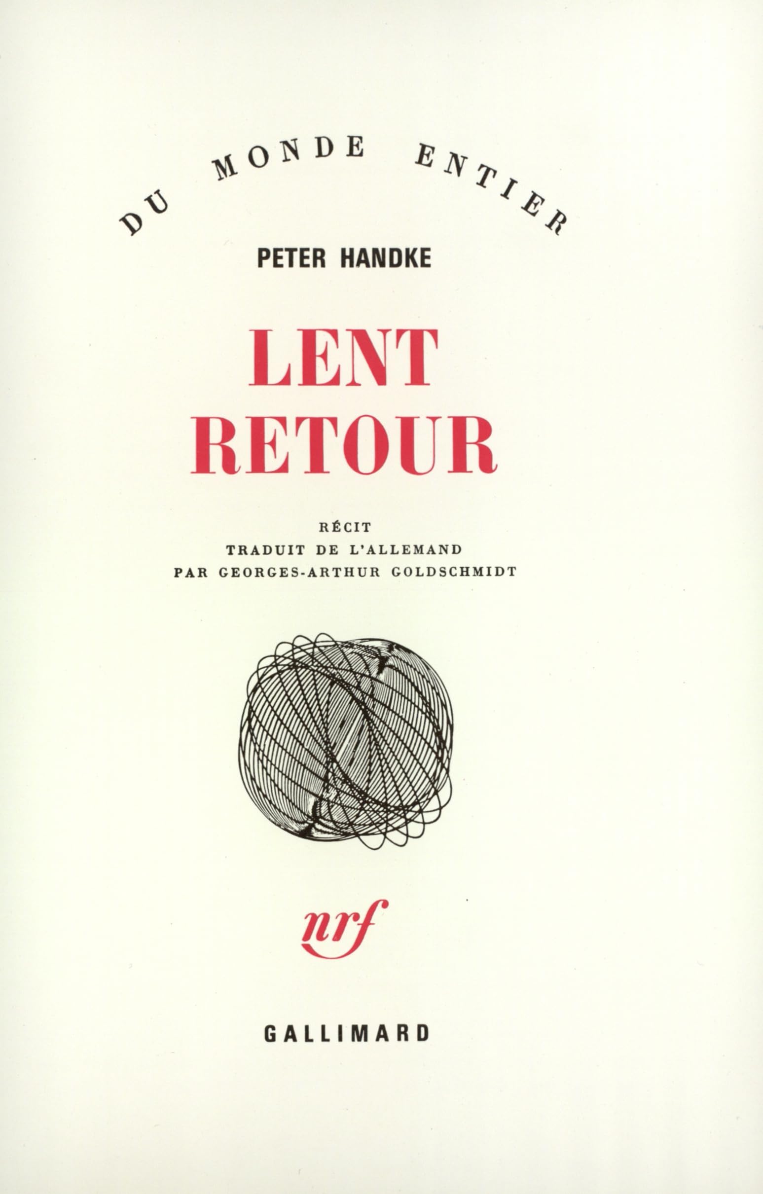 Lent retour 9782070202812