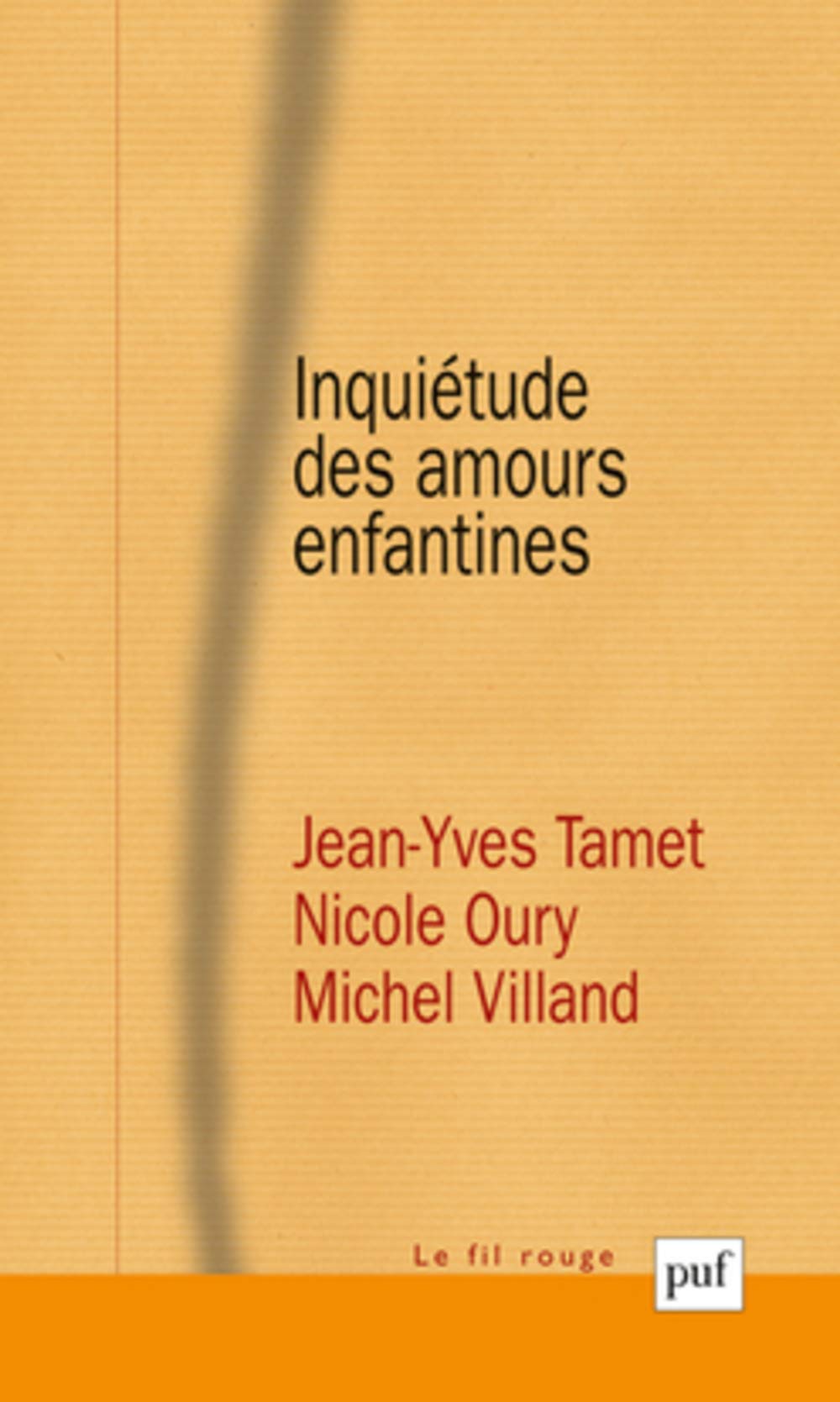 Inquiétude des amours enfantines 9782130607403