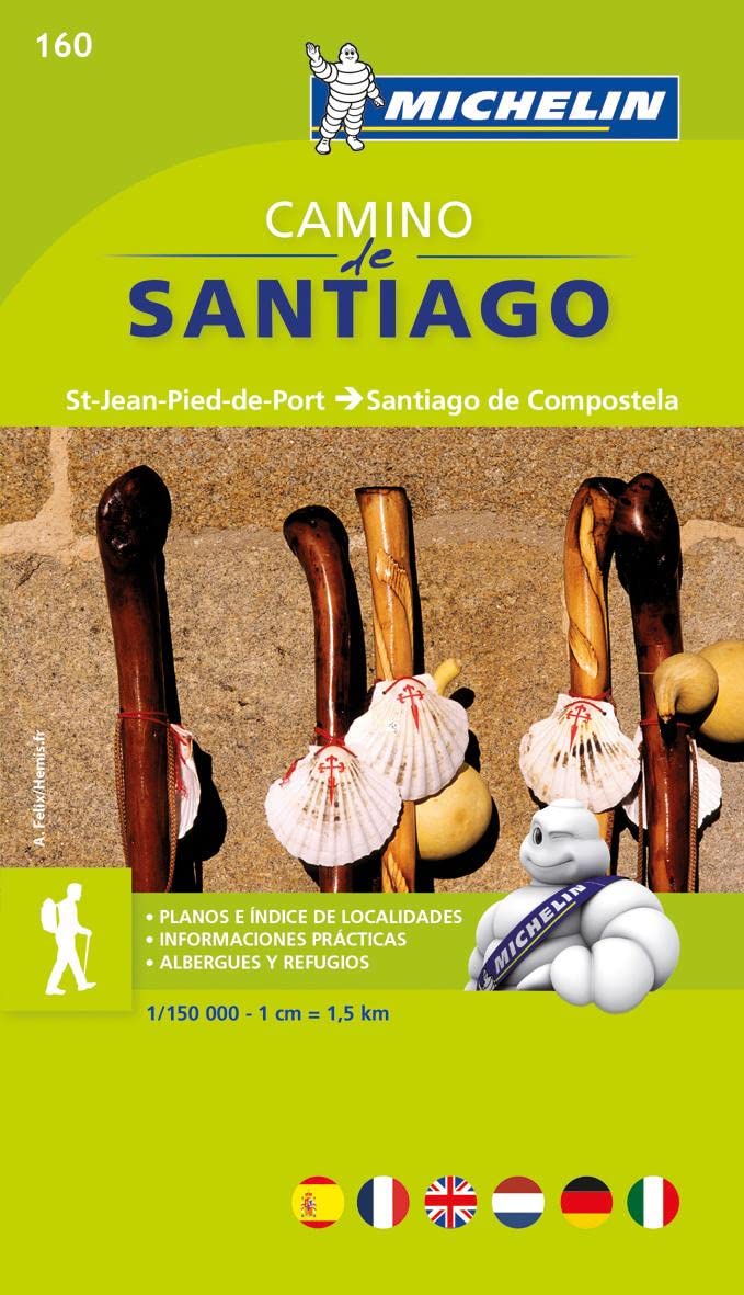 Carte ZOOM Camino de Santiago 9782067148055