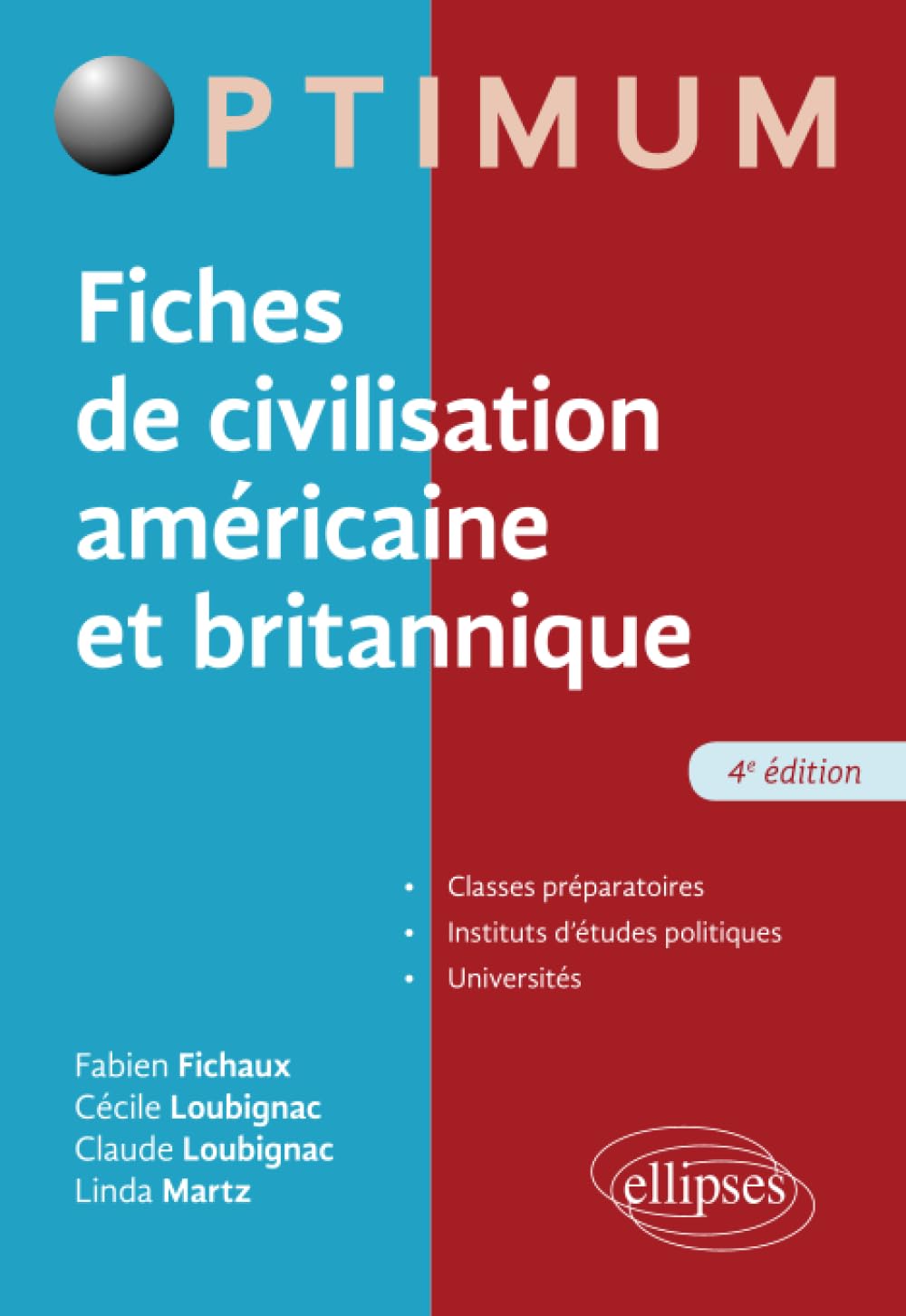 Fiches de civilisation américaine et britannique - 4e édition 9782340025943