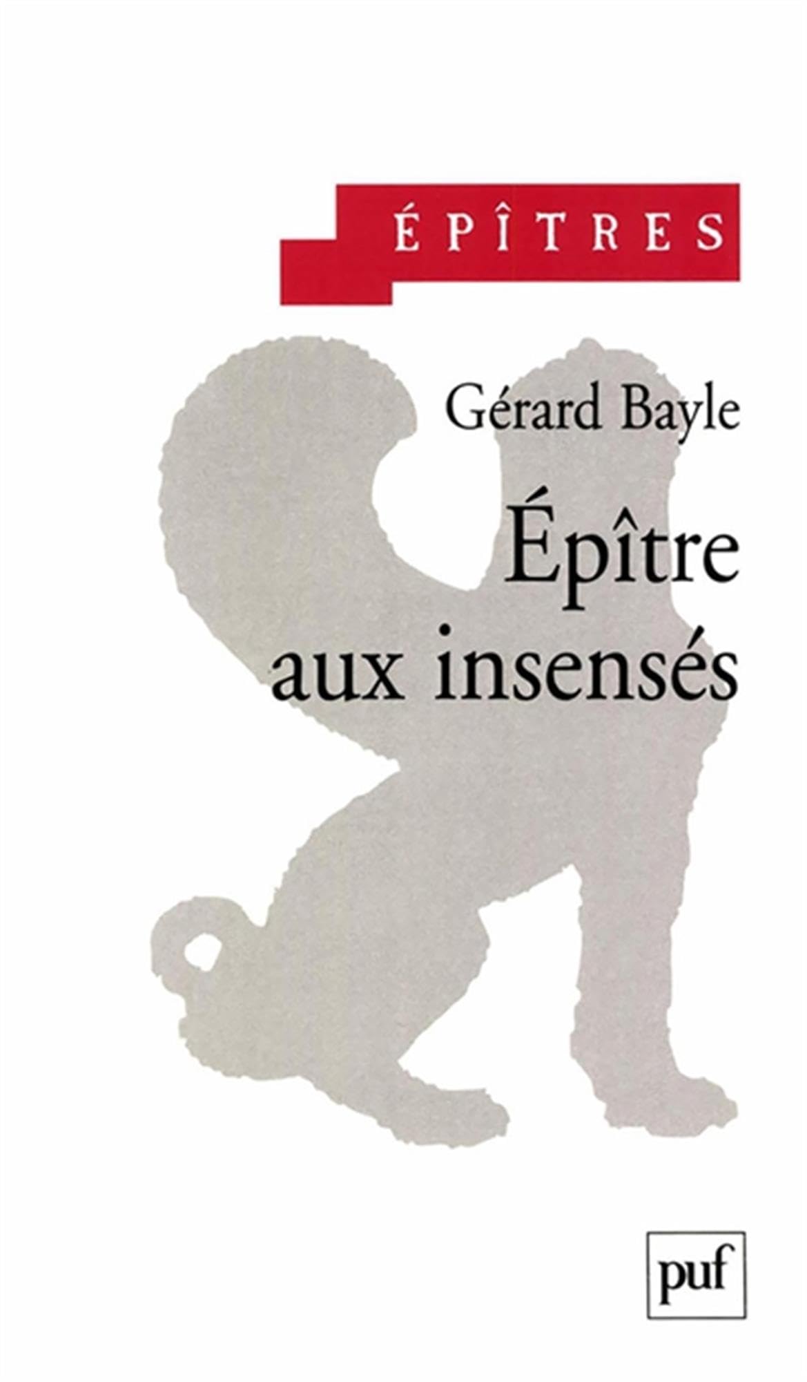 Épîtres aux insensés 9782130494768