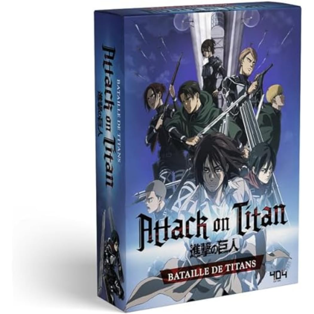 L'Attaque des Titans : Bataille de Titans - Le jeu de cartes - À partir de 14 ans 9791032408469