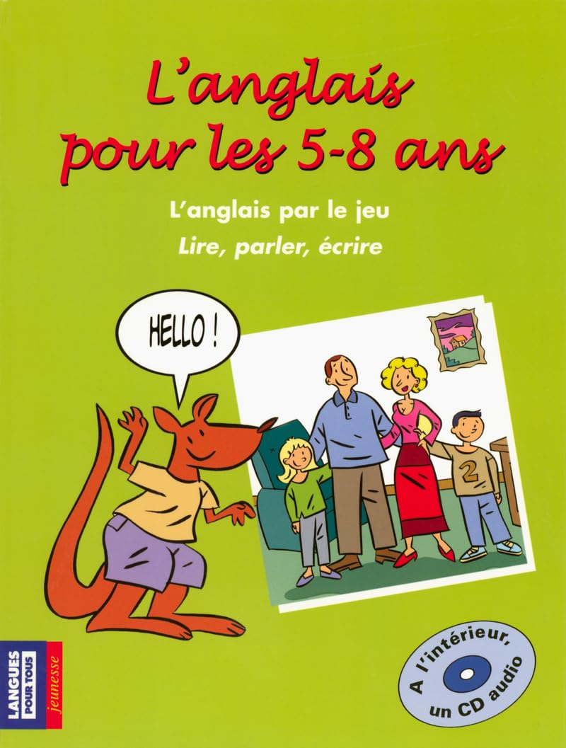 L'anglais pour les 5-8 ans (+ 1 CD) 9782266139663