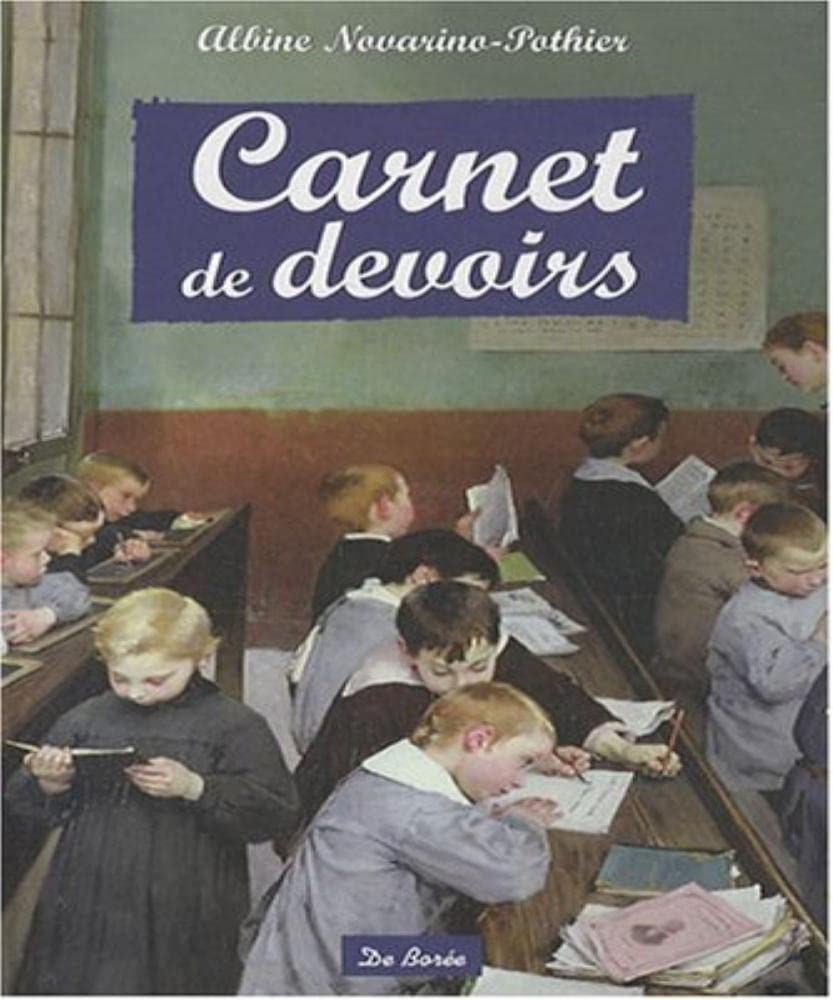 Carnet de devoirs 9782844949240
