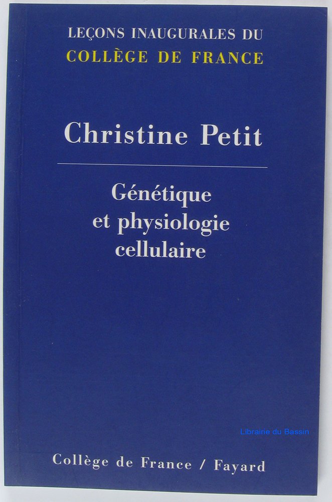 Génétique et physiologie cellulaire 9782213617169
