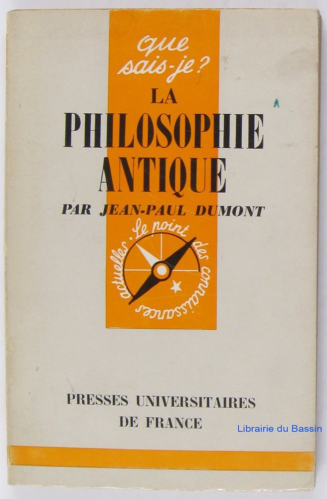 La philosophie antique 9782130453086
