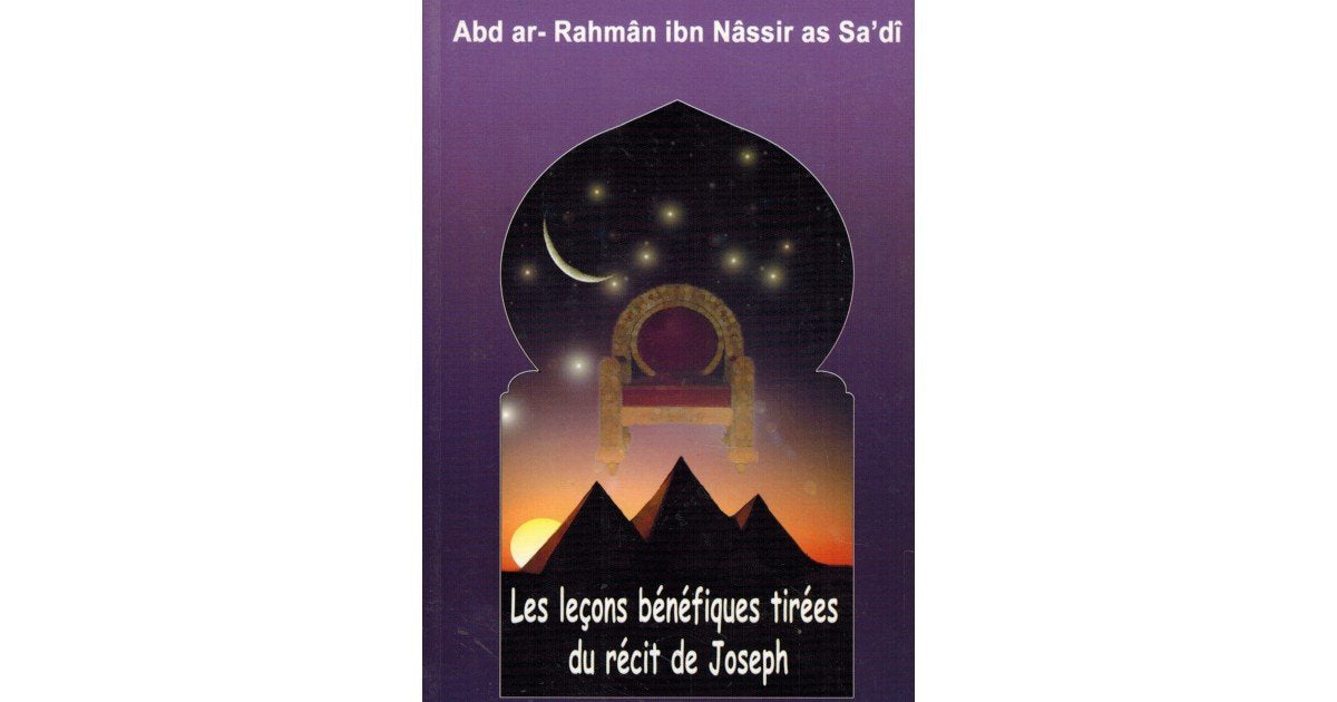 Les lecons benefiques tirees du recit de joseph 9782914246286