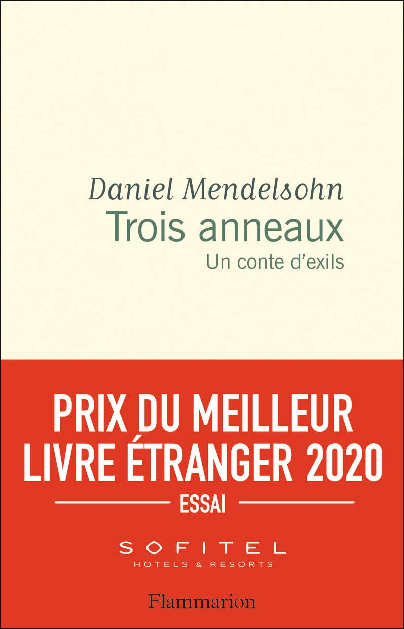 Trois anneaux : Un conte d'exils - Prix du Meilleur Livre Etranger 2020 9782081513822