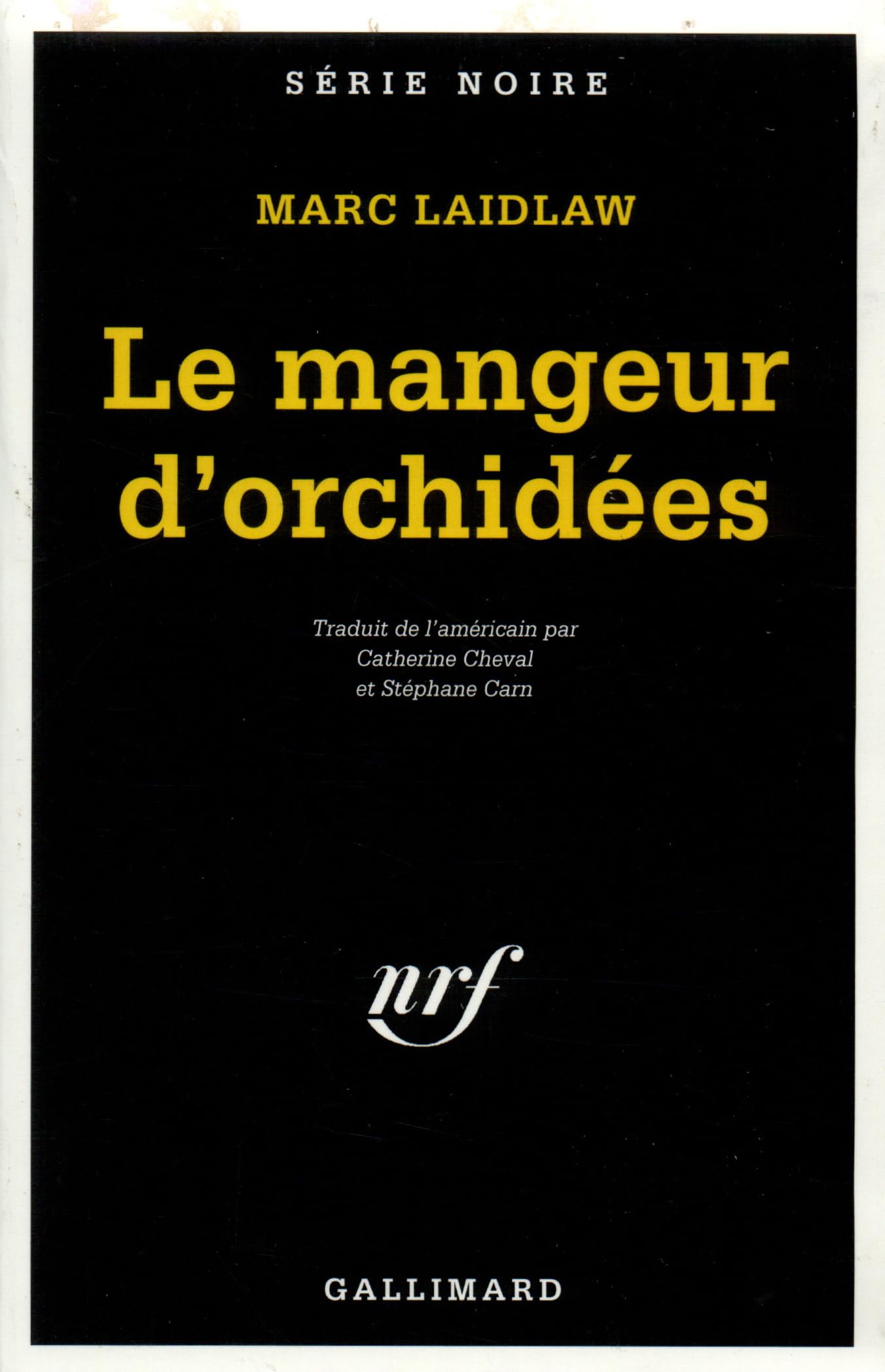 Le mangeur d'orchidées 9782070494927