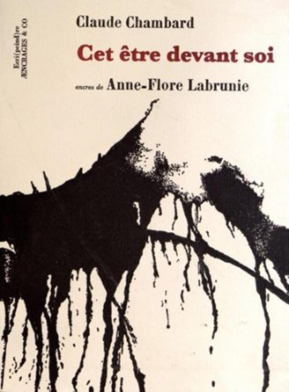 Cet être devant soi 9782354390518