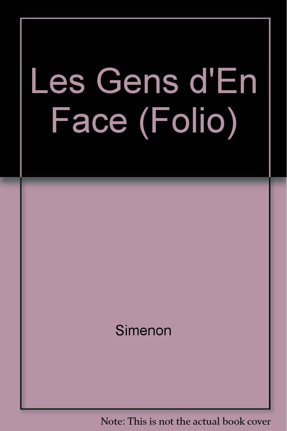 Les Gens D'En Face 9782266038706