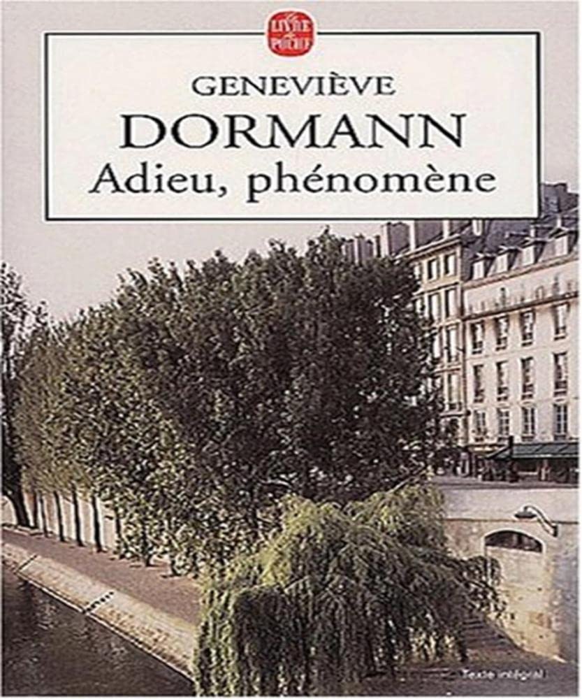 Adieu, phénomène 9782253150961