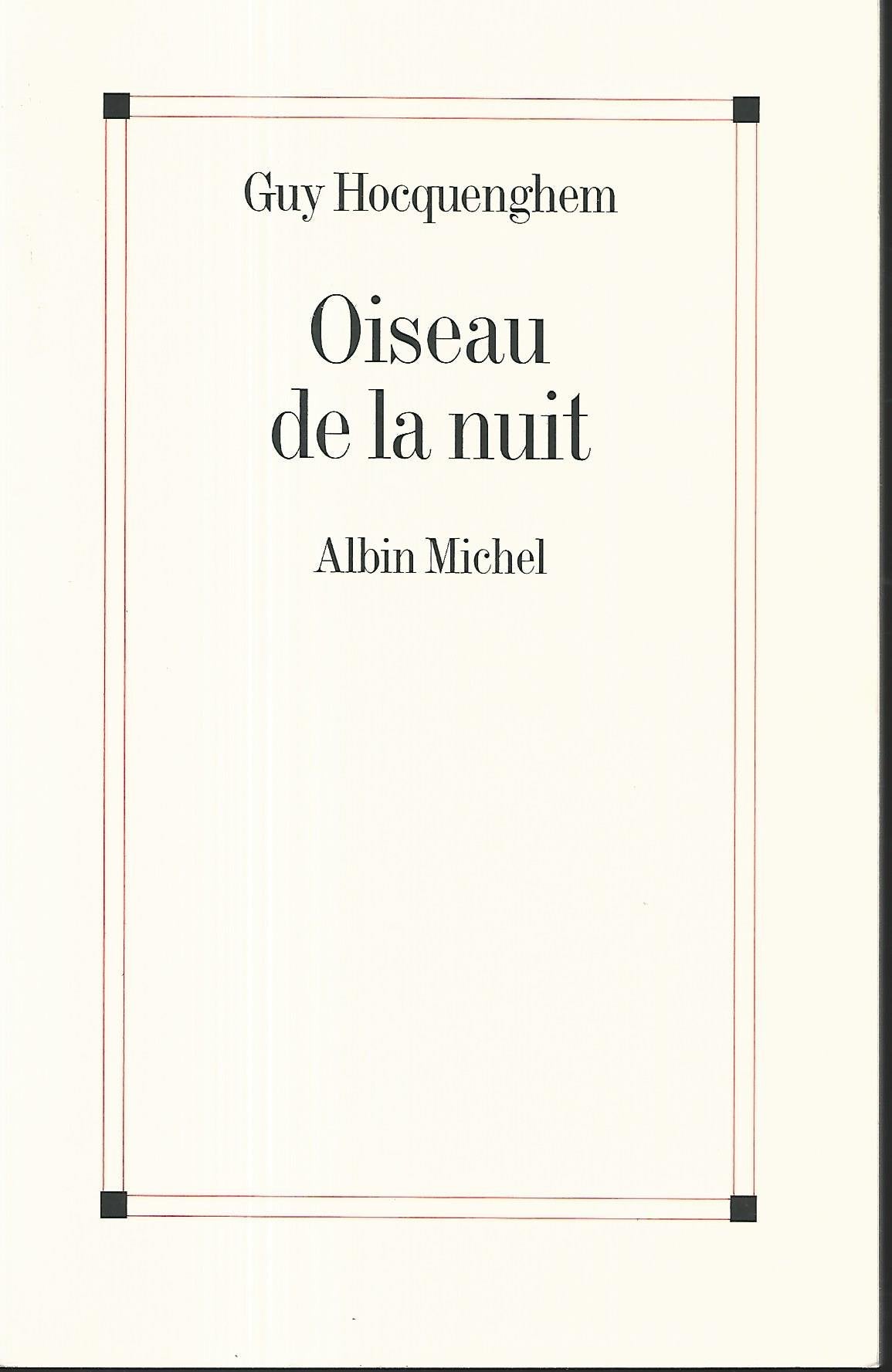 Oiseau de la nuit 9782226106629