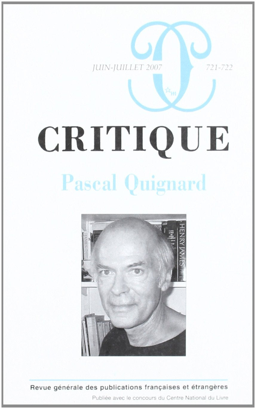 Revue critique 721-722 9782707319982