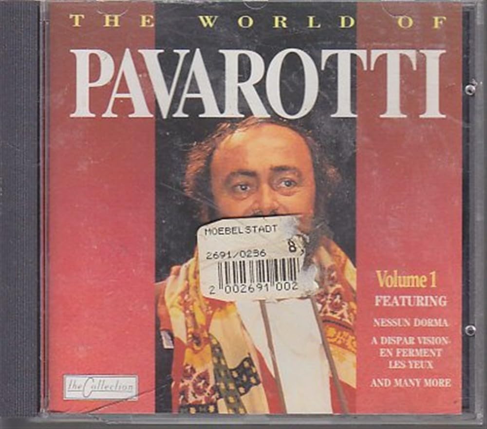 the world of pavarotti vol 1 ft nessun dorma, a dispar vision en ferment les yeux [uk import] 5014797170759