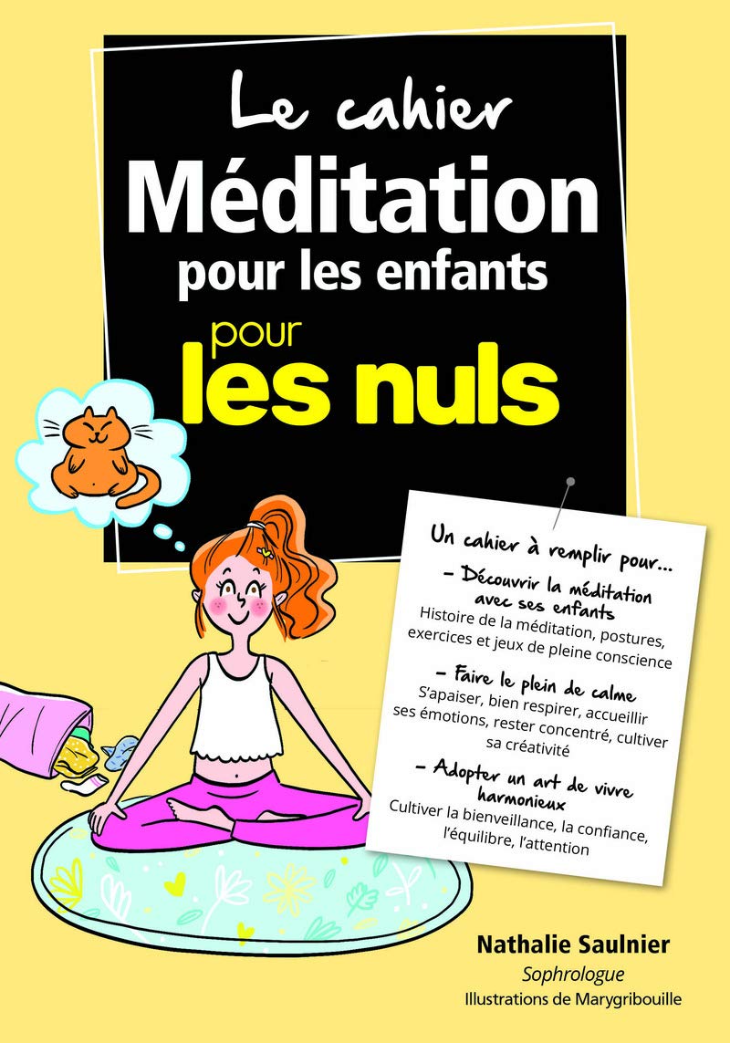 Cahier Coach - Méditation pour les enfants pour les Nuls 9782412028223