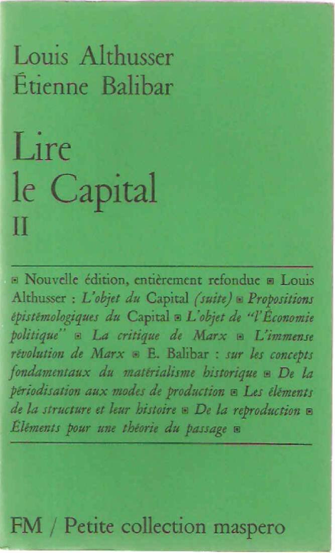 Lire le Capital II 