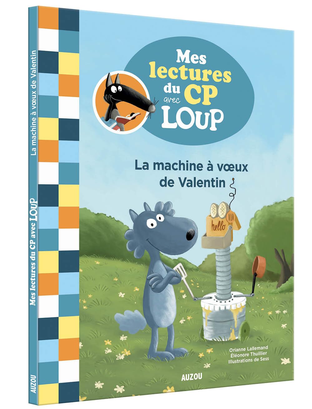 Mes lectures avec Loup - CP Niveau 2 - La machine à voeux de Valentin 9782733869314