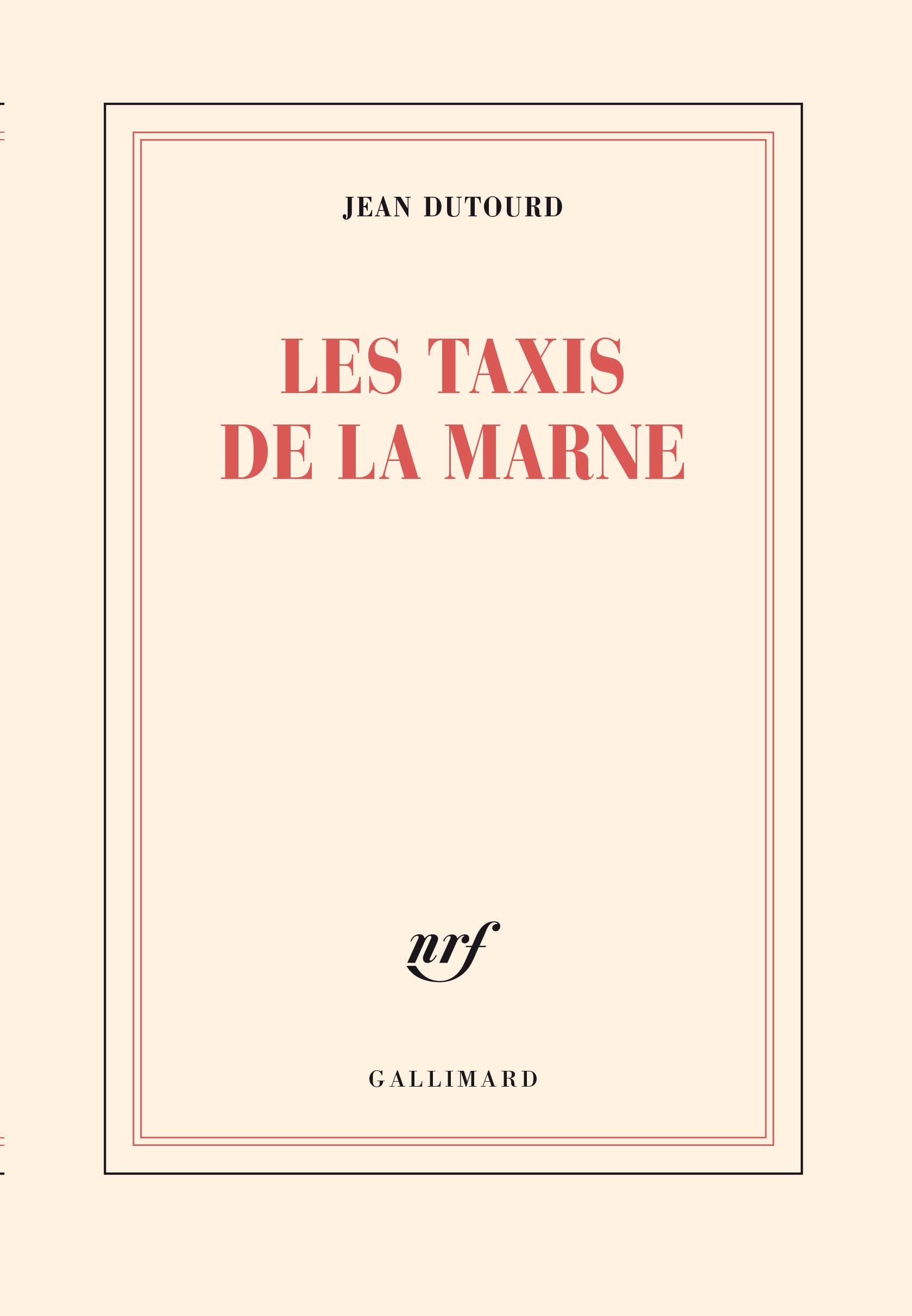 Les Taxis de la Marne 9782070221264