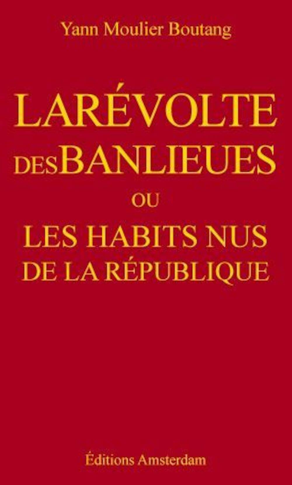 La Révolte des Banlieues ou les Habits nus de la République 9782915547214