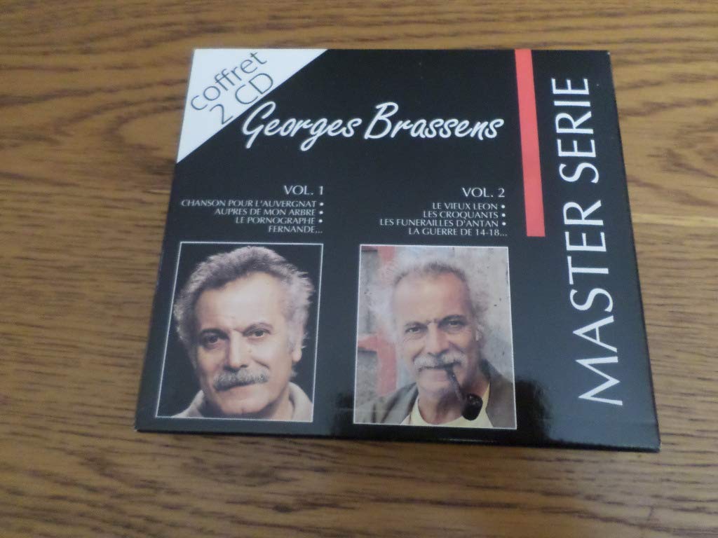 Coffret 2 CD : Master serie : Georges Brassens 0731451406423