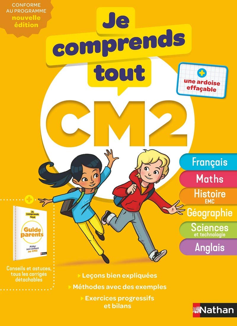 Je comprends tout CM2 - Tout en un (cours + exercices) pour réviser tout le programme du CM2 dans toutes les matières 9782091932958