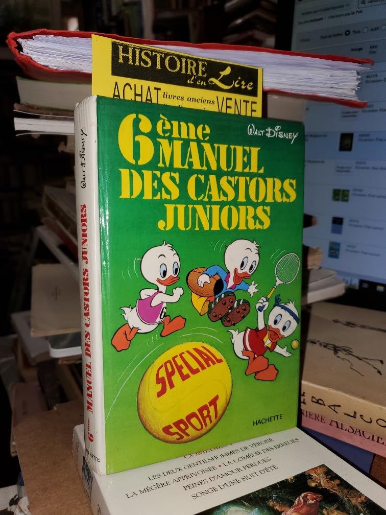 6ème manuel des castors juniors Spécial Sport 