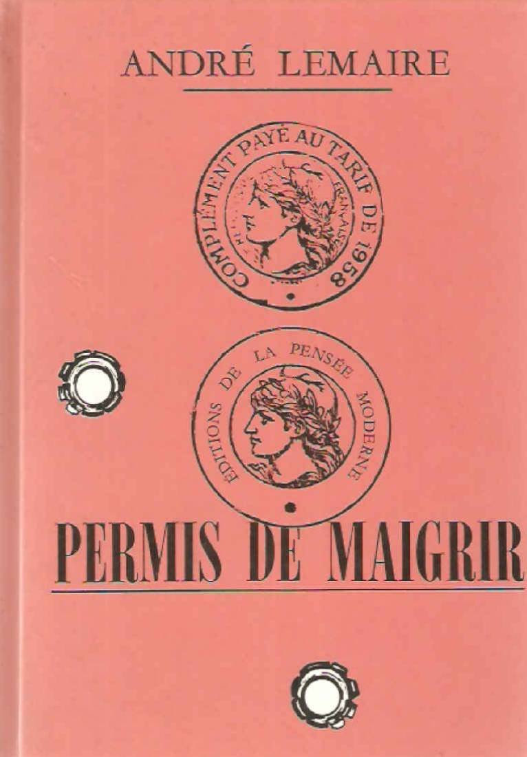 Permis de maigrir 9782733902172