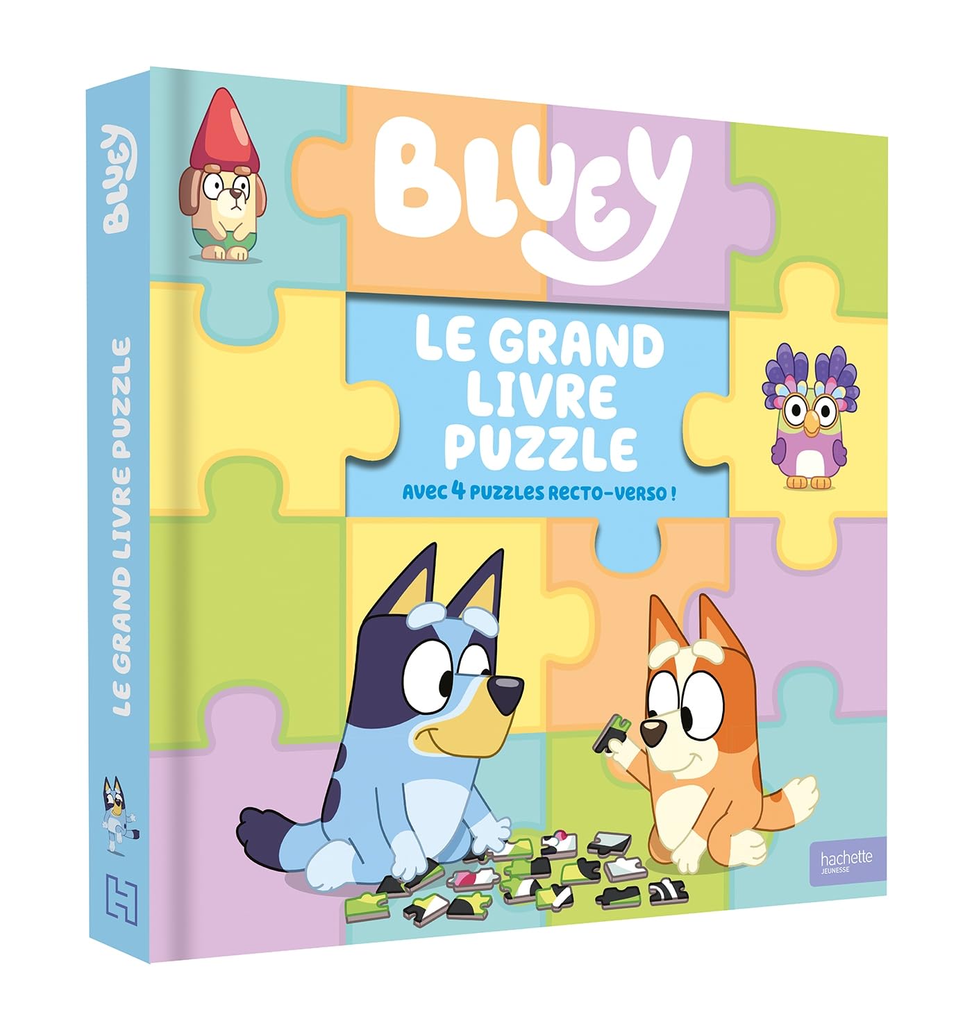 Bluey - Le grand livre puzzle 9782017291909