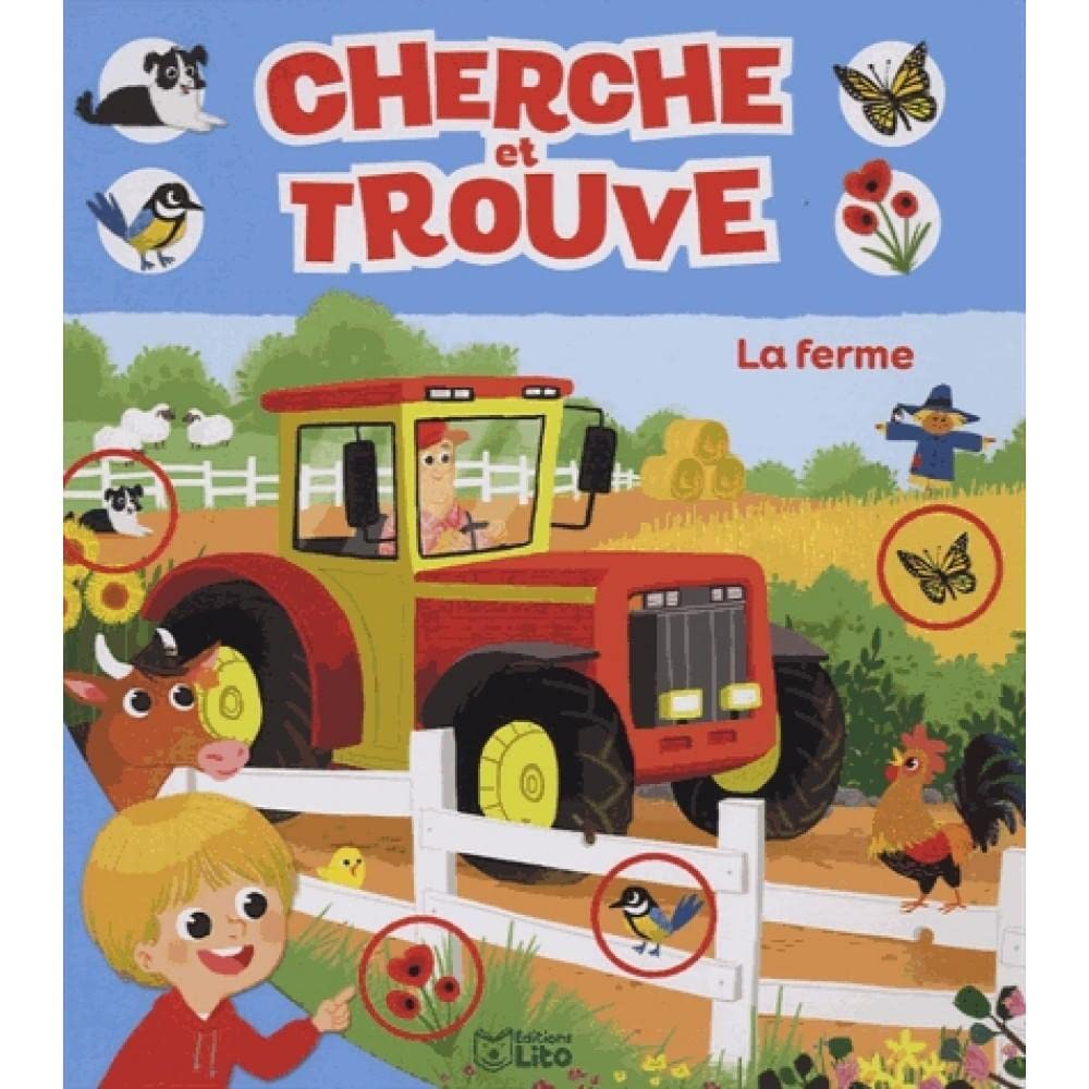 Cherche et trouve: La ferme - Dès 3 ans 9782244302133
