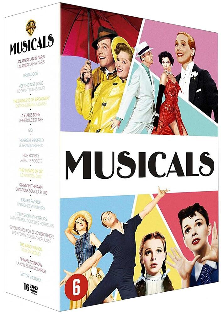 Coffret Comédies Musicales-16 Films 5051889610953