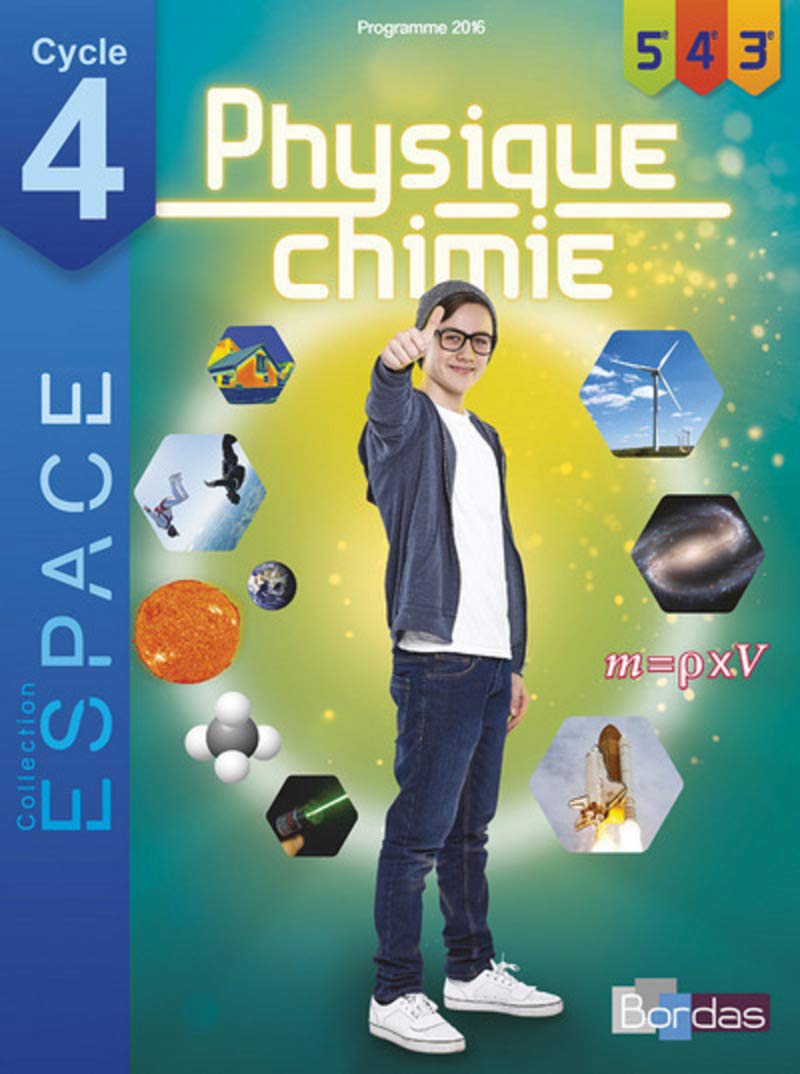 ESPACE - Physique-Chimie Cycle 4 9782047333747