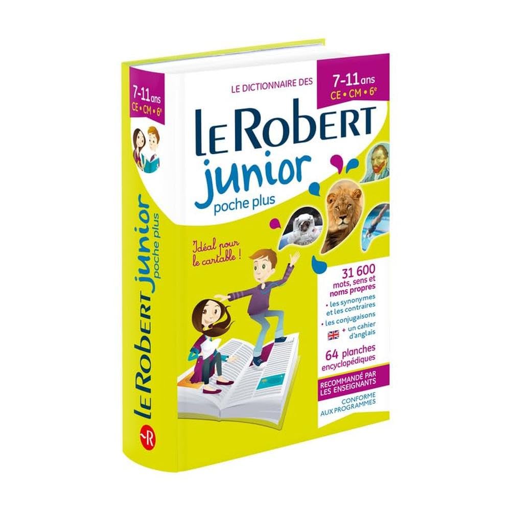 Dictionnaire Le Robert junior Poche Plus - 7/11 ans - CE-CM-6e 9782321015208