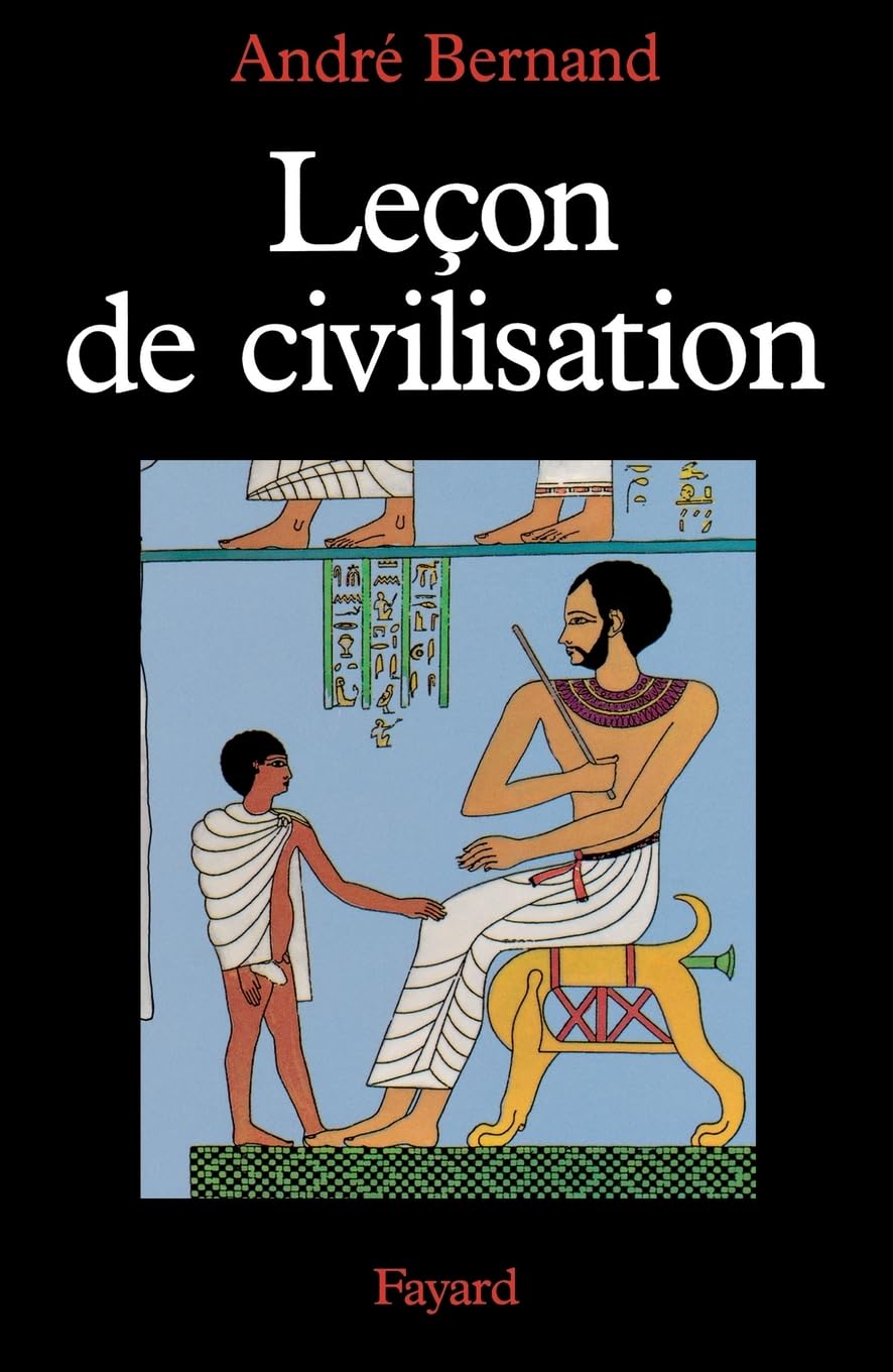 Leçon de civilisation 9782213592367