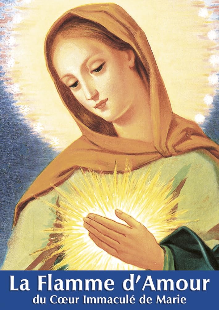 La flamme d'amour du coeur immacule de marie 9782880220037