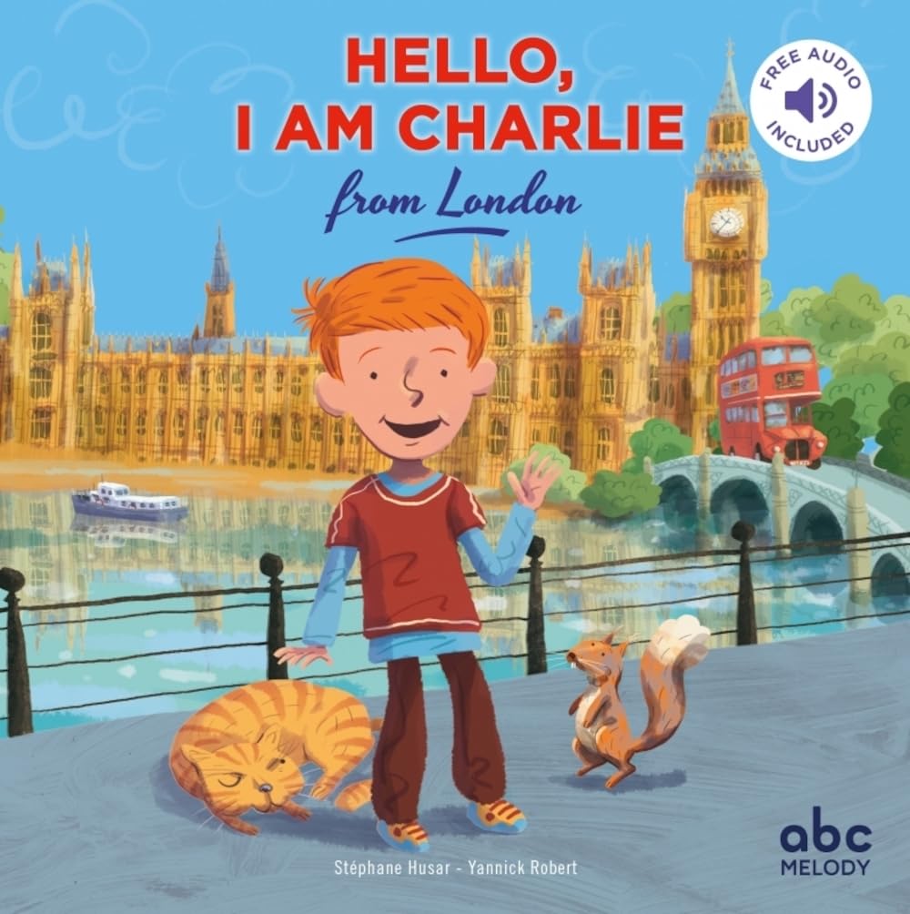 Hello, i am charlie from london (livre-cd) 9782368360507