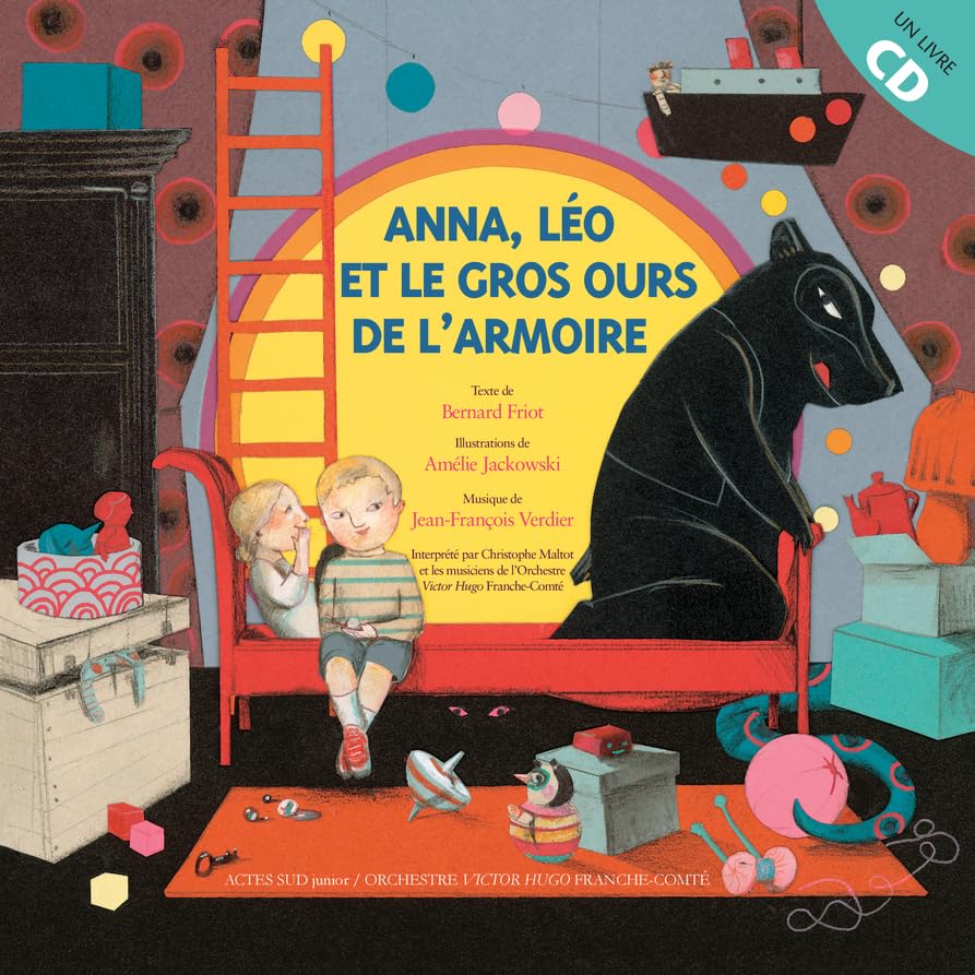 Anna, Léo et le gros ours de l'armoire 9782330009397