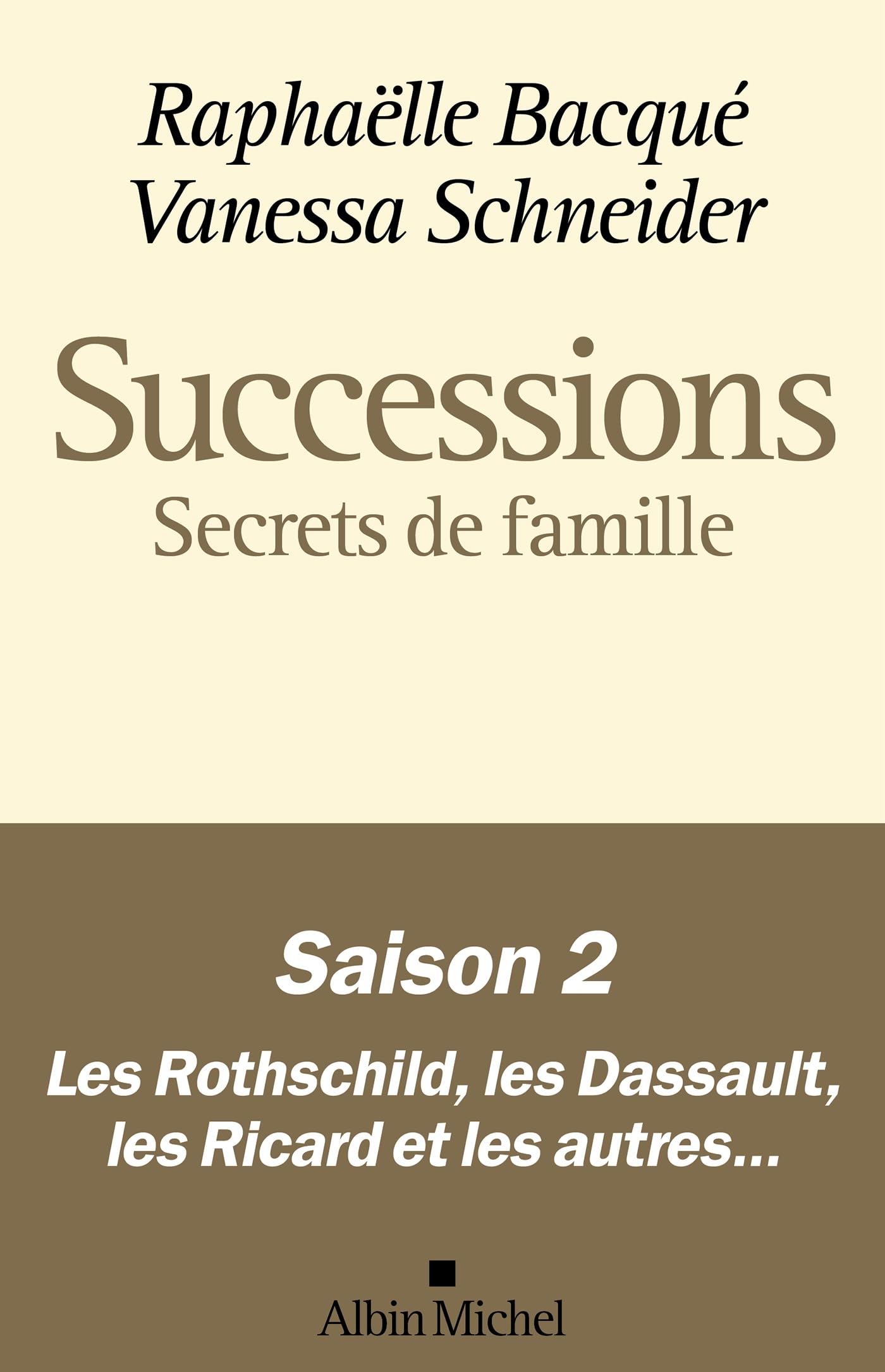 Successions - Saison 2 : Secrets de famille 9782226497710