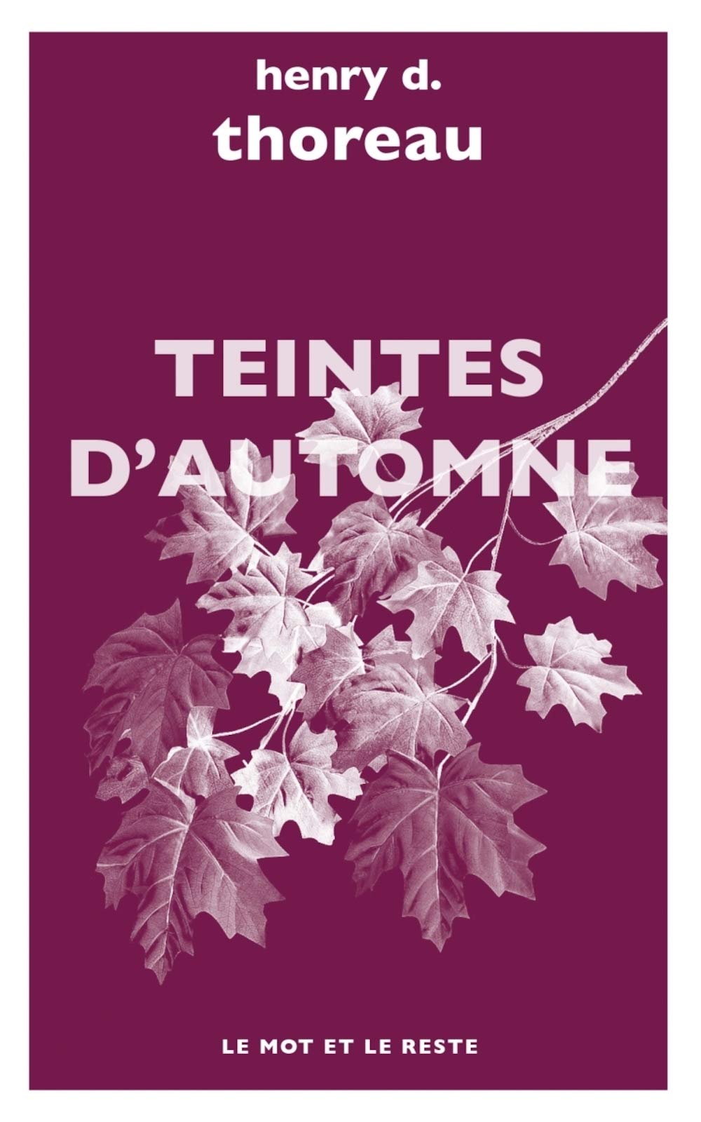 Teintes d'automne 9782360543922
