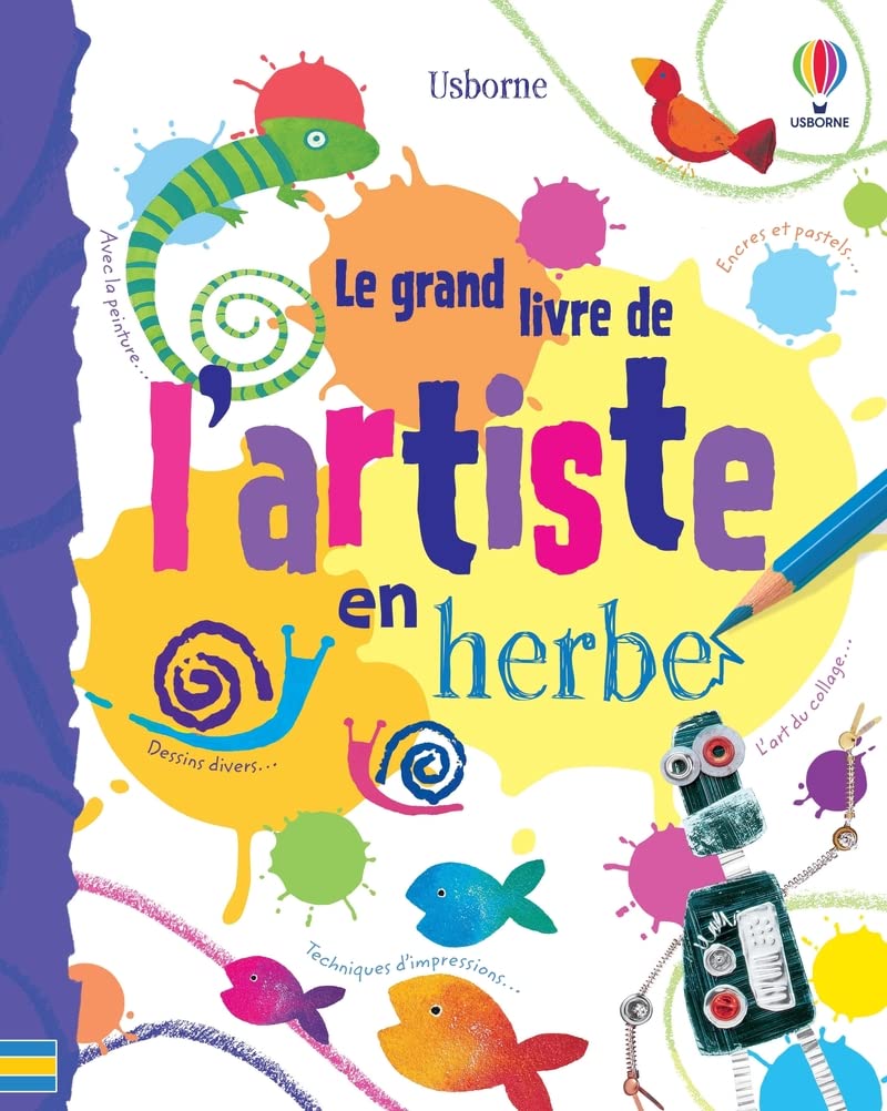 Le grand livre de l'artiste en herbe 9781409527459