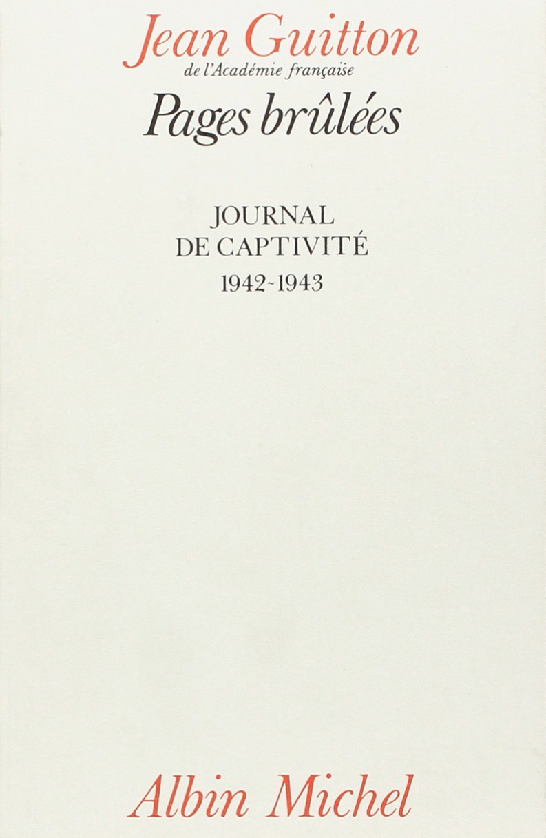 Pages brûlées: Journal de captivité 1942-1943 9782226019813