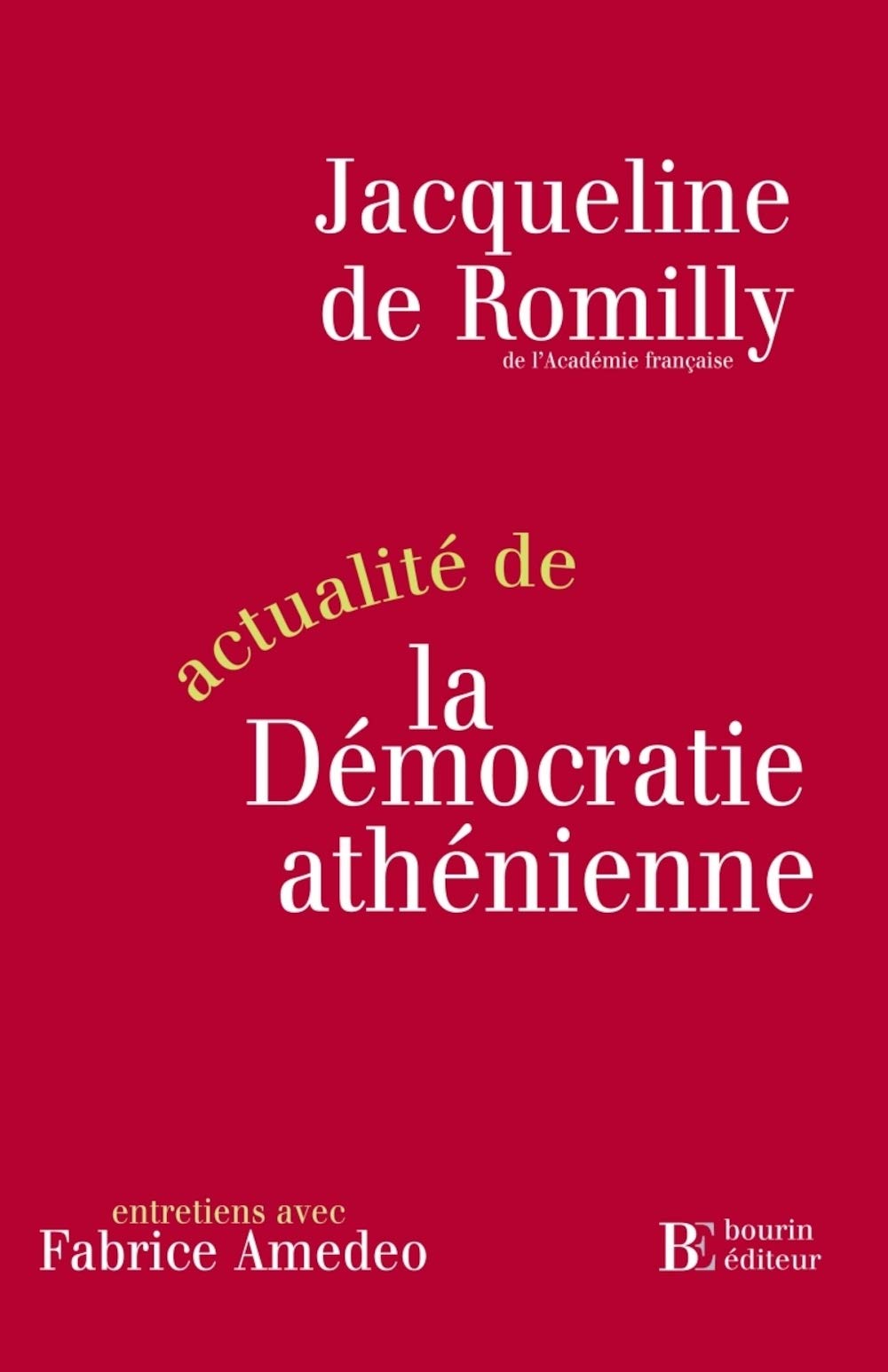 Actualité de la démocratie athénienne 9782849410486