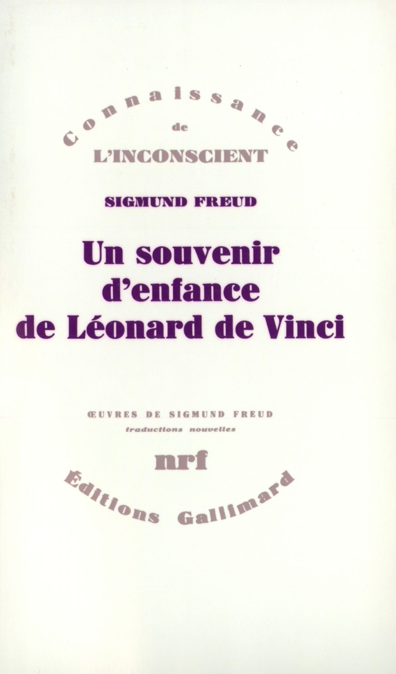 Un souvenir d'enfance de Léonard de Vinci 9782070706655