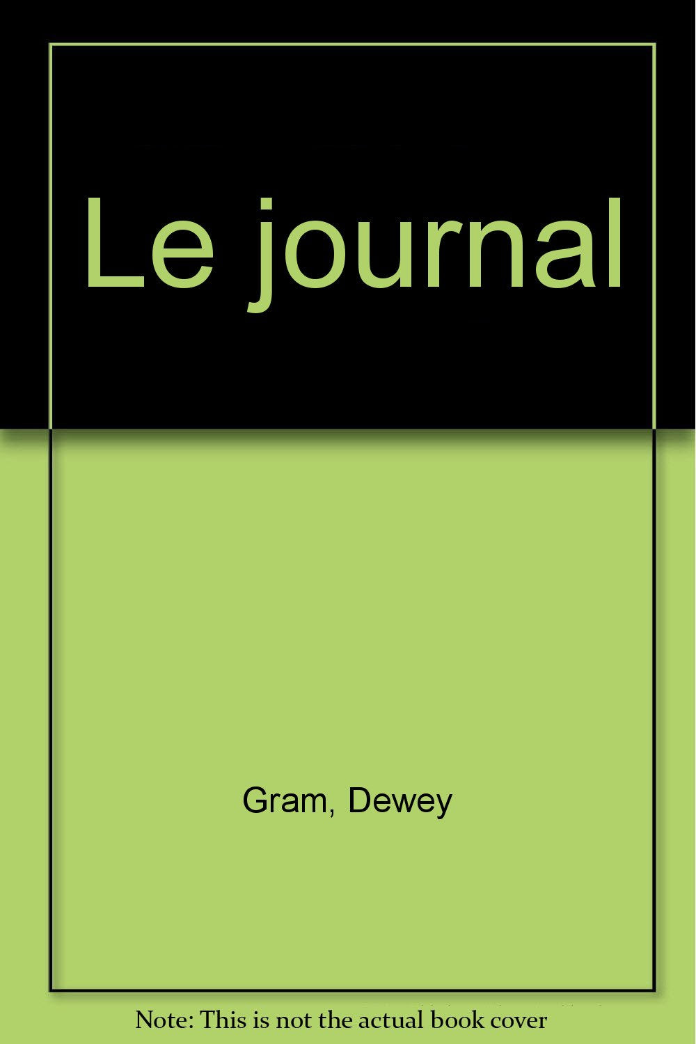 Le journal 9782277238225