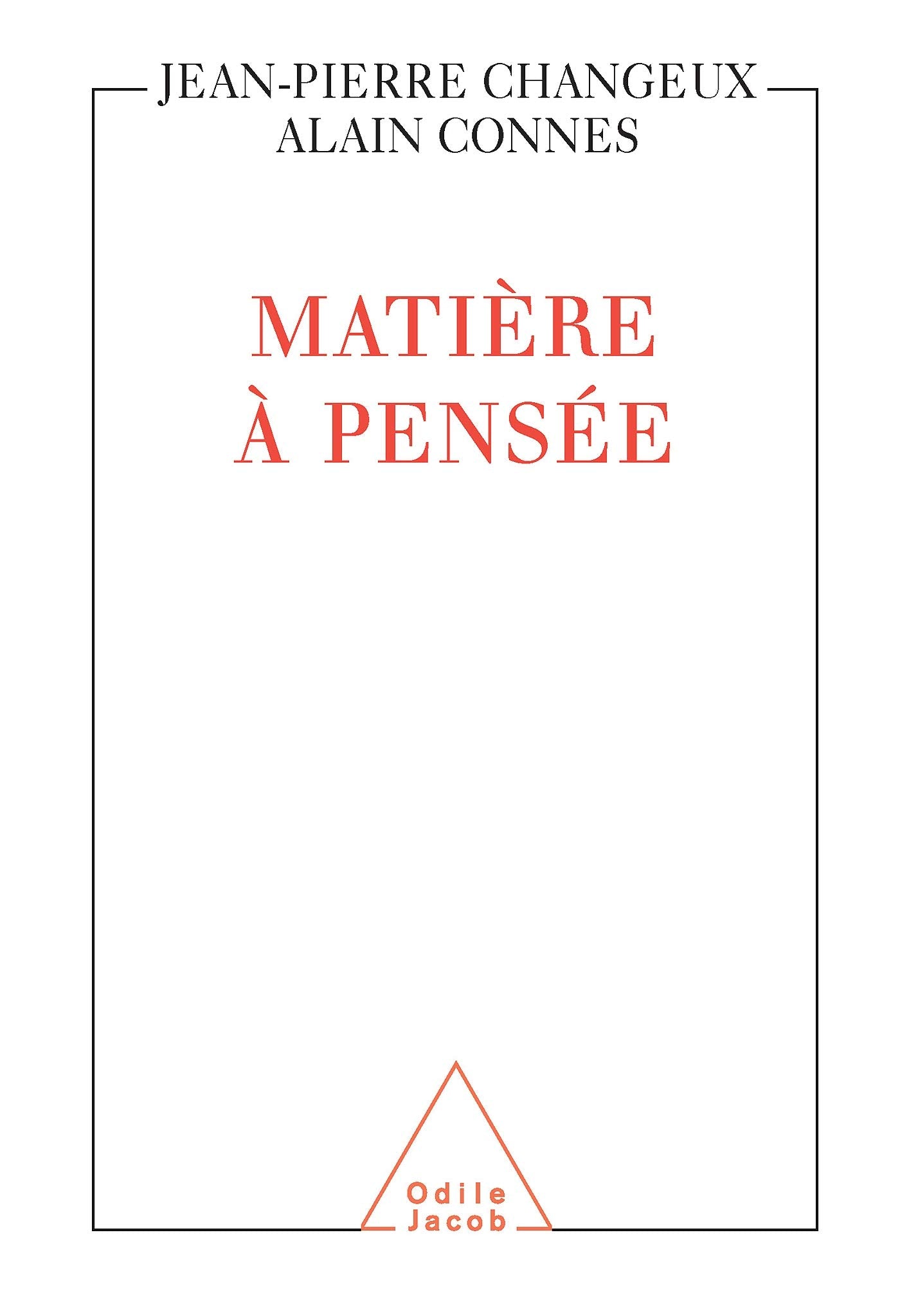 Matière à pensée 9782738100733